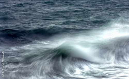 Ocean wave motion.