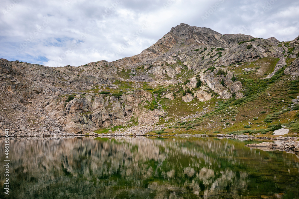 Scott lake in the Hunter-Fryingpan Wilderness