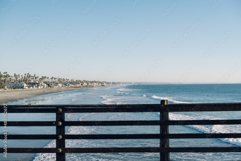 Winter at the Oceanside pier Winter at the Oceanside pier