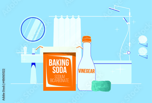natural cleaning products are vinegar, baking soda, lemon, orange peel, and citric natural cleaning products
