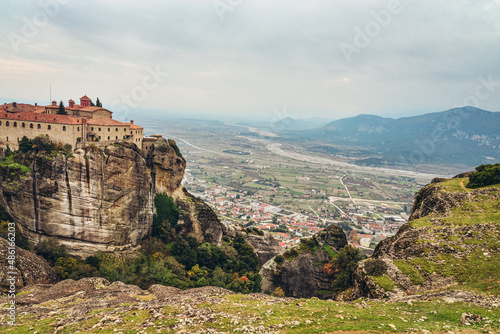 The Meteora monasteries  Greece Kalambaka.