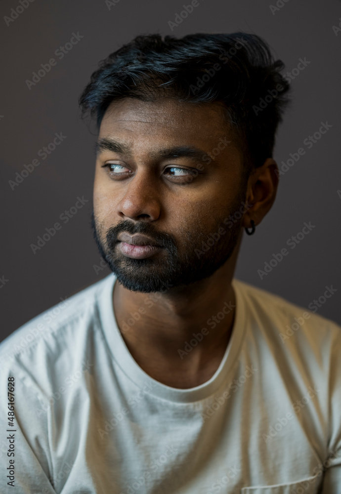 Portrait of Man Taking Professional Headshots Portrait of Man Taking Professional Headshots