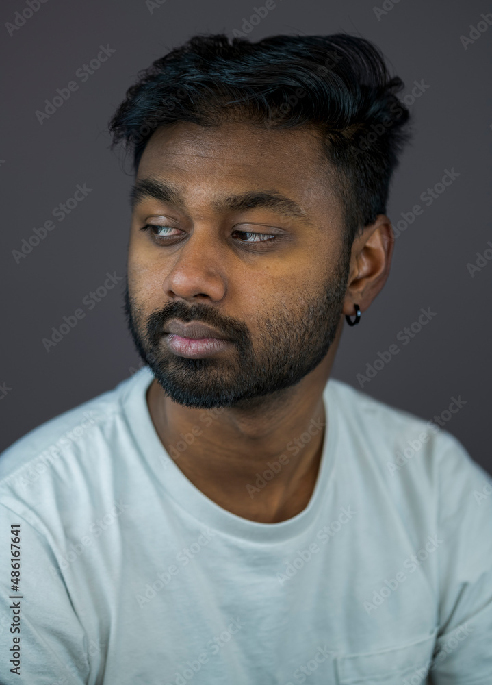 Portrait of Man Taking Professional Headshots Portrait of Man Taking Professional Headshots