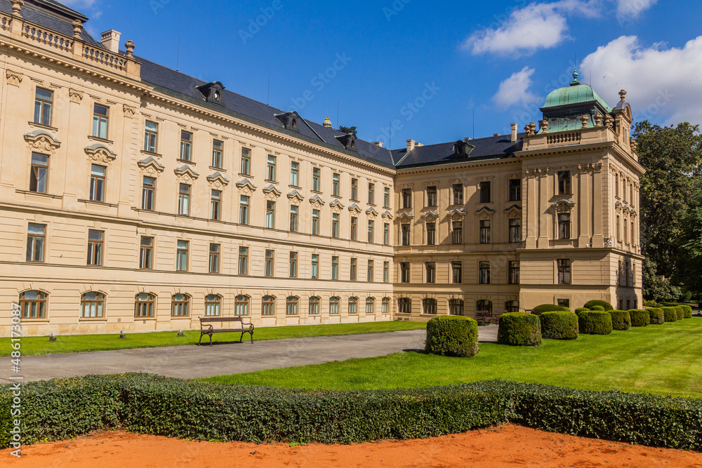 Strakova akademie in Prague, seat of the Government of the Czech Republic