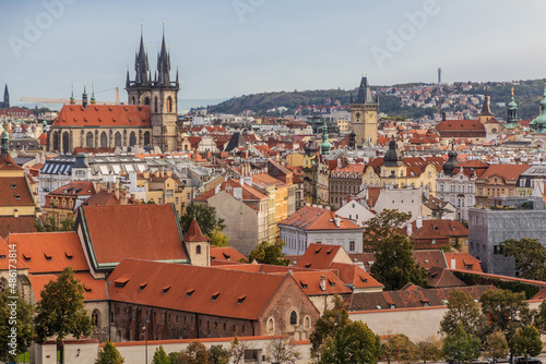 Skyline of Prague, Czech Republic