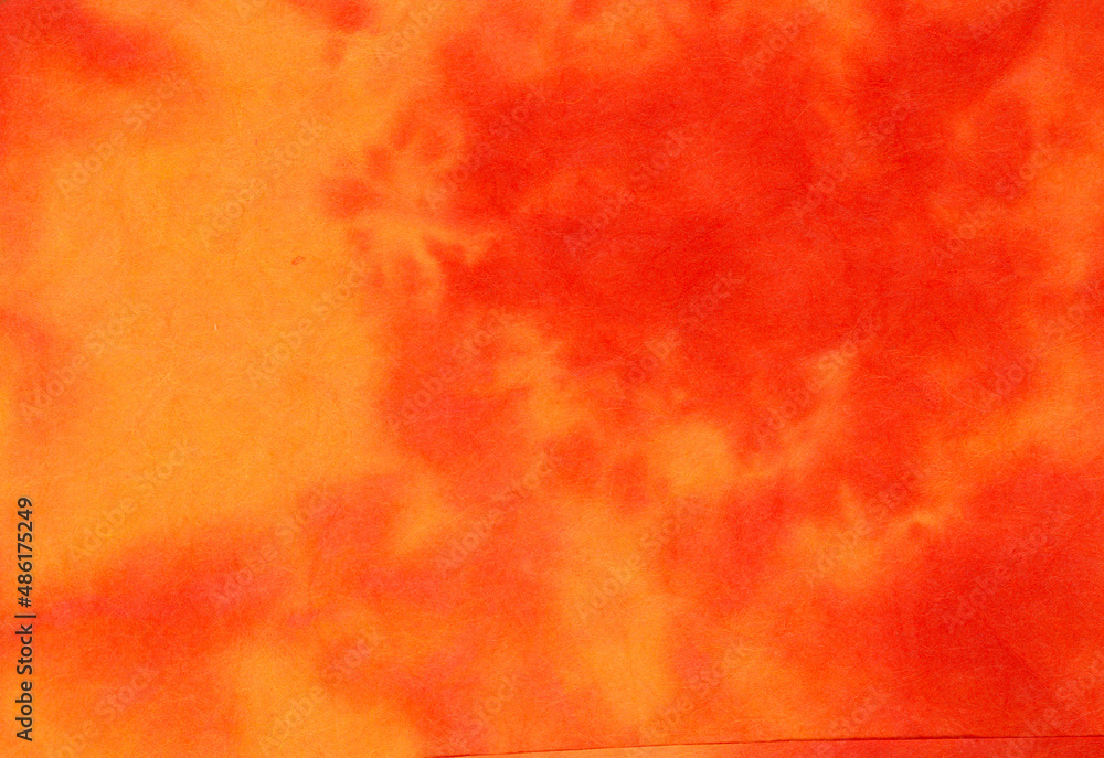 orange color variations vintage japanese traditional washi paper details texture