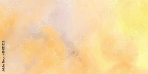 abstract watercolor background with paint splash grunge paper texture background. Abstract light orange watercolor background. Abstract colorful water color background hand paint on white background.