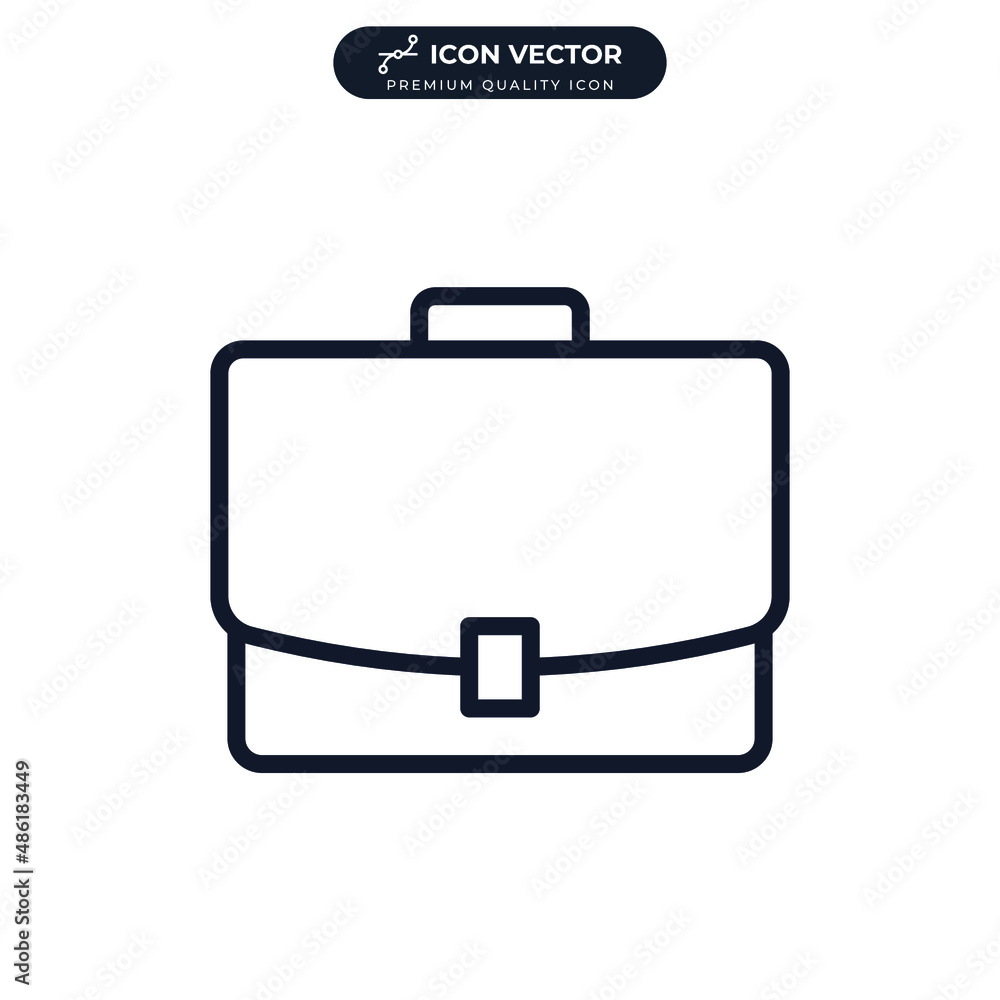 briefcase icon symbol template for graphic and web design collection logo vector illustration briefcase icon symbol template for graphic and web design collection logo vector illustration