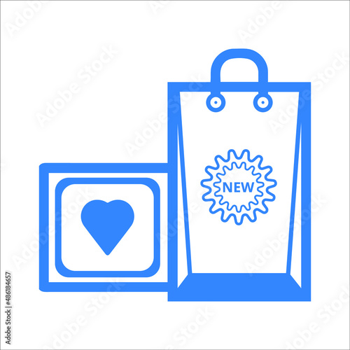 Android Bag or shopping Pack icon