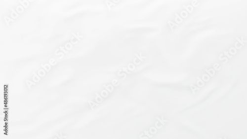 3D rendering of White Creased fabric texture Abstract background. Satin Folds. Cotton Soft wave. Luxurious background design illustrator