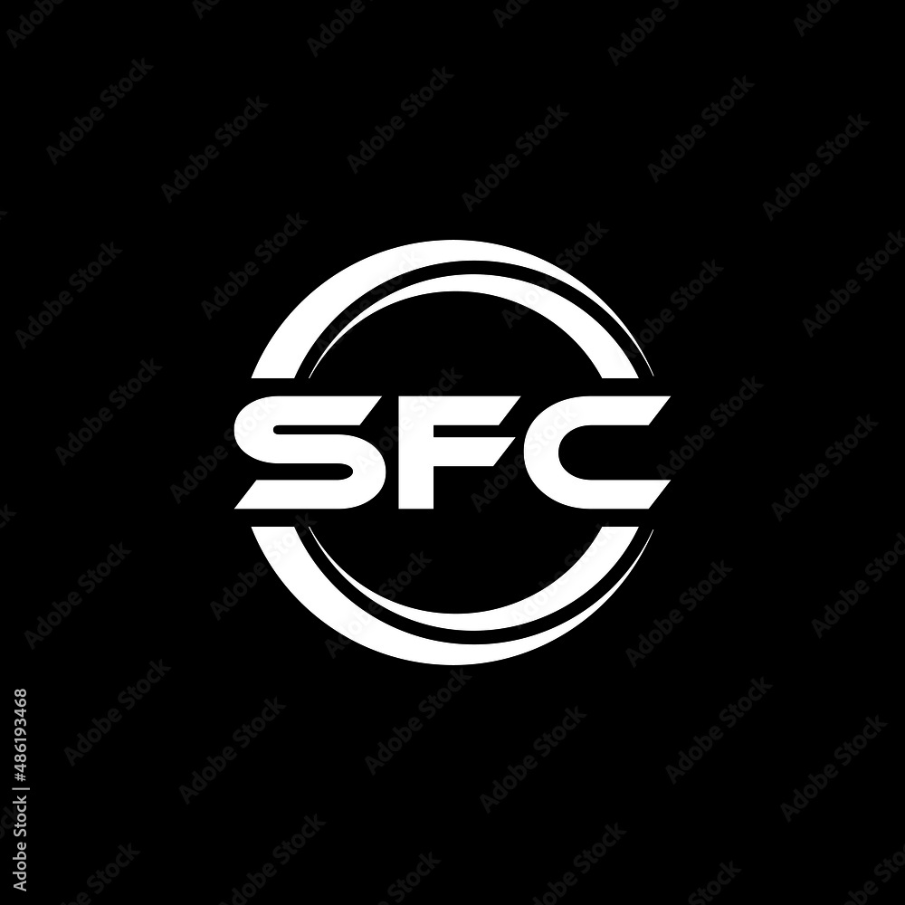 SFC letter logo design with black background in illustrator, vector logo modern alphabet font overlap style. calligraphy designs for logo, Poster, Invitation, etc. SFC letter logo design with black background in illustrator, vector logo modern alphabet font overlap style. calligraphy designs for logo, Poster, Invitation, etc.