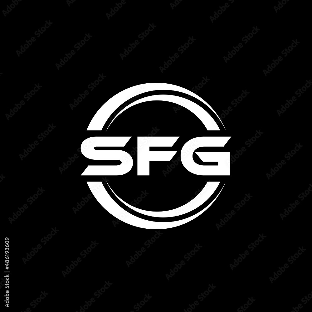 SFG letter logo design with black background in illustrator, vector logo modern alphabet font overlap style. calligraphy designs for logo, Poster, Invitation, etc. SFG letter logo design with black background in illustrator, vector logo modern alphabet font overlap style. calligraphy designs for logo, Poster, Invitation, etc.