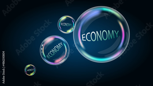 The economy is hugely bloated in the soap bubble. System will burst soon and destroyed.