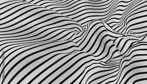 Realistic optical illusion background design