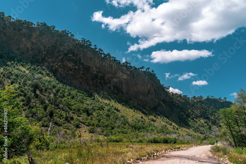 path in the mountains