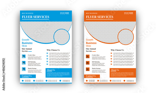 Corporate Business Flyer and poster design Template for promoting your business