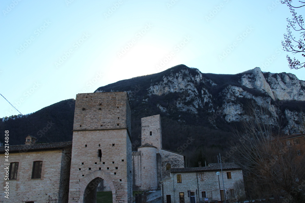 Fototapeta premium Paesaggio storico