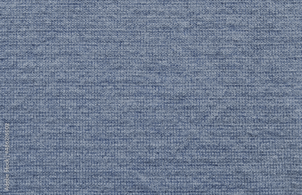 Soft navy melange heather fabric texture as background Soft navy melange heather fabric texture as background