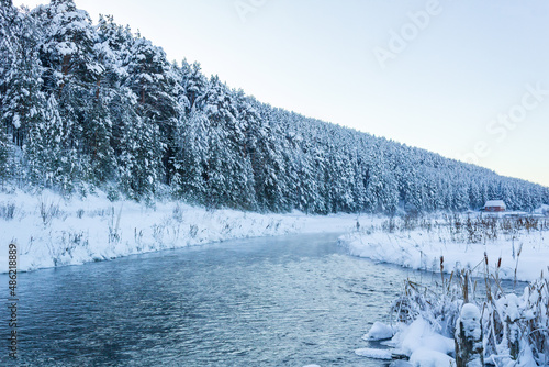The river in the winter moment © Иван Озорнин