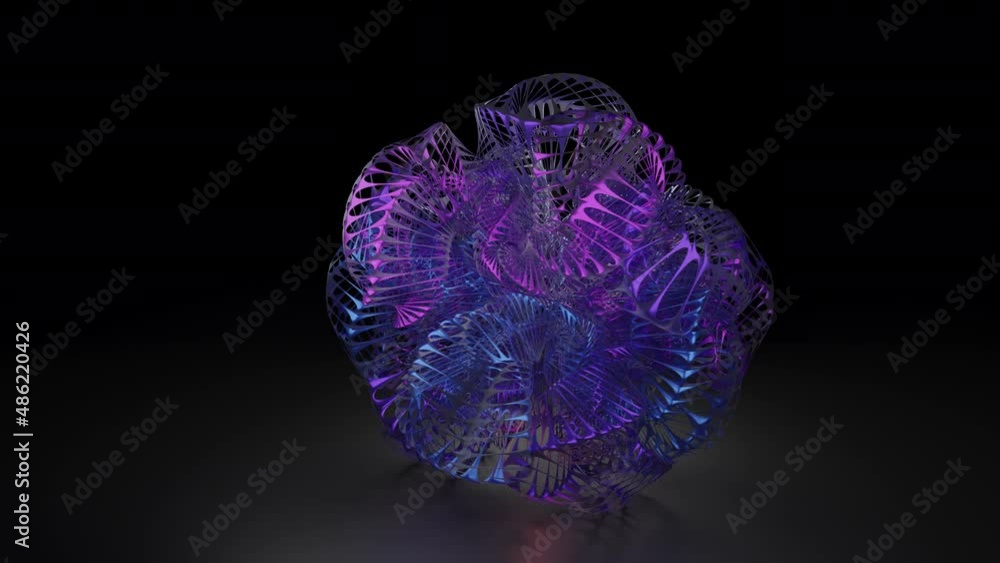 The Web - 3D Looping Animation UHD