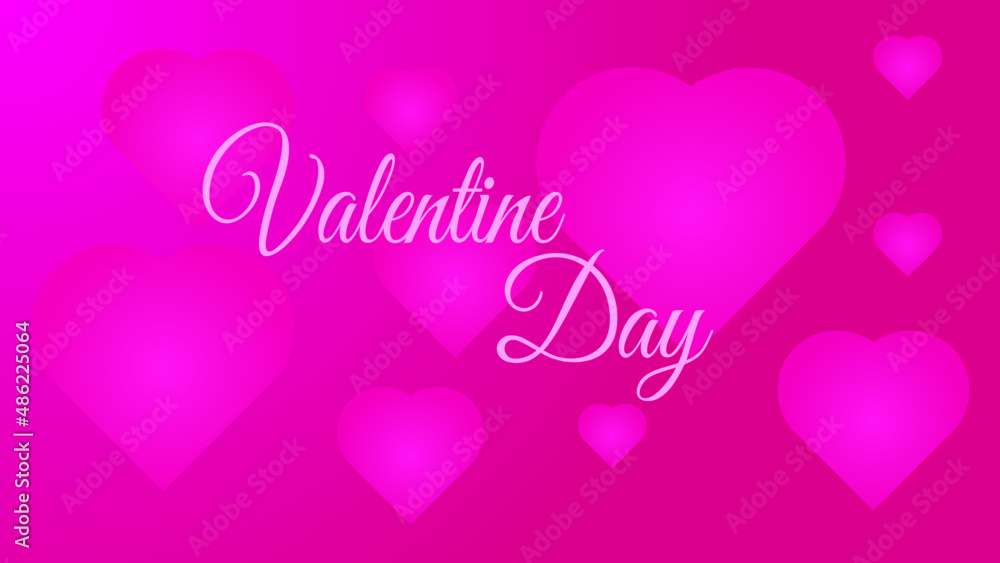 happy valentines love day background