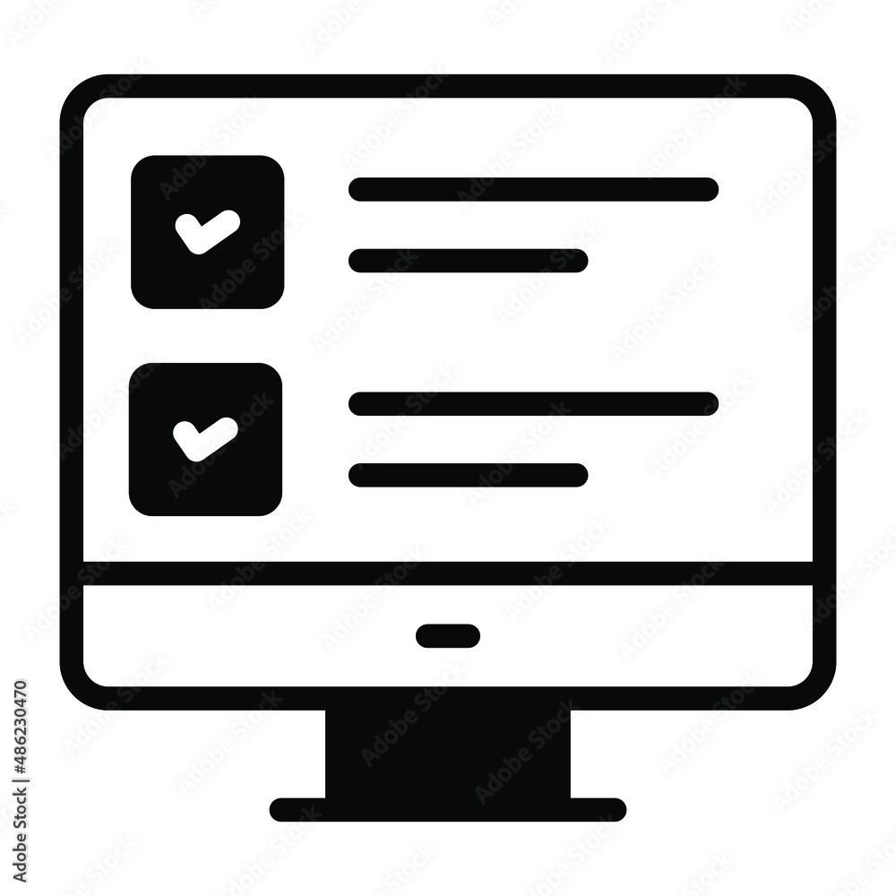 online survey Icon. User interface Vector Illustration, As a Simple Vector Sign and Trendy Symbol in Line Art Style, for Design and Websites, or Mobile Apps, online survey Icon. User interface Vector Illustration, As a Simple Vector Sign and Trendy Symbol in Line Art Style, for Design and Websites, or Mobile Apps,