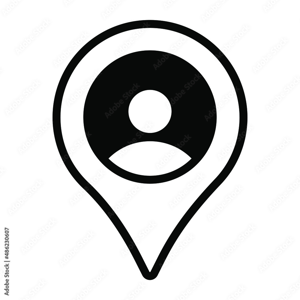 user location Icon. User interface Vector Illustration, As a Simple Vector Sign and Trendy Symbol in Line Art Style, for Design and Websites, or Mobile Apps, user location Icon. User interface Vector Illustration, As a Simple Vector Sign and Trendy Symbol in Line Art Style, for Design and Websites, or Mobile Apps,
