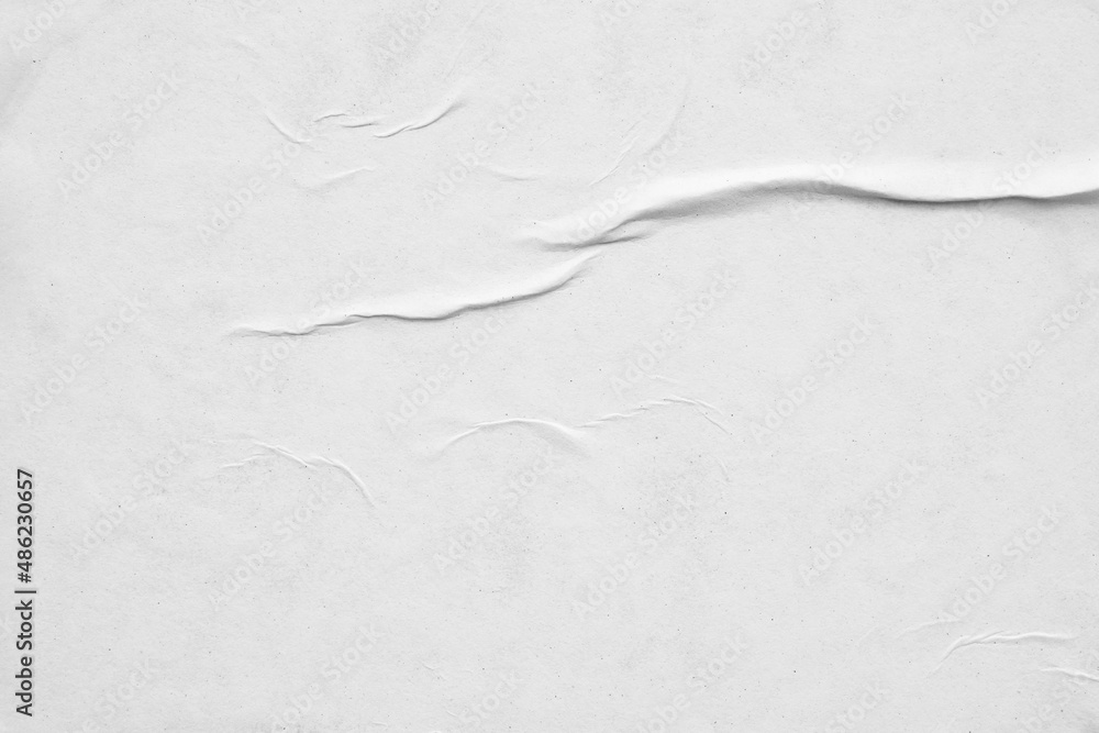 custom made wallpaper toronto digitalBlank white crumpled and creased paper poster texture background