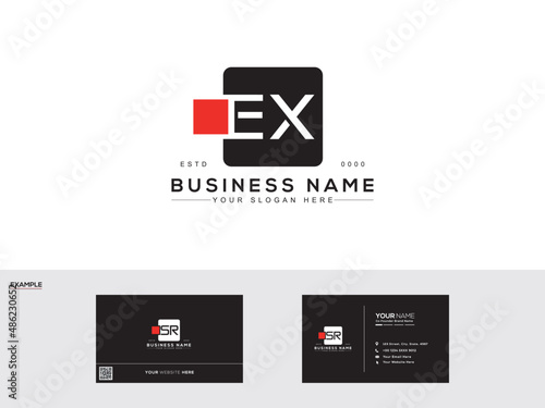Letter EX Logo, Alphabet Ex Monogram Logo icon design for all kind of use