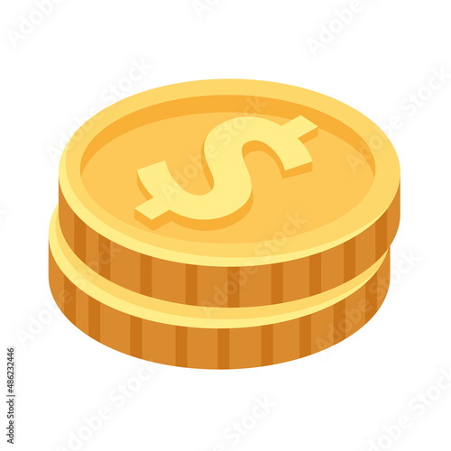 stack of coins