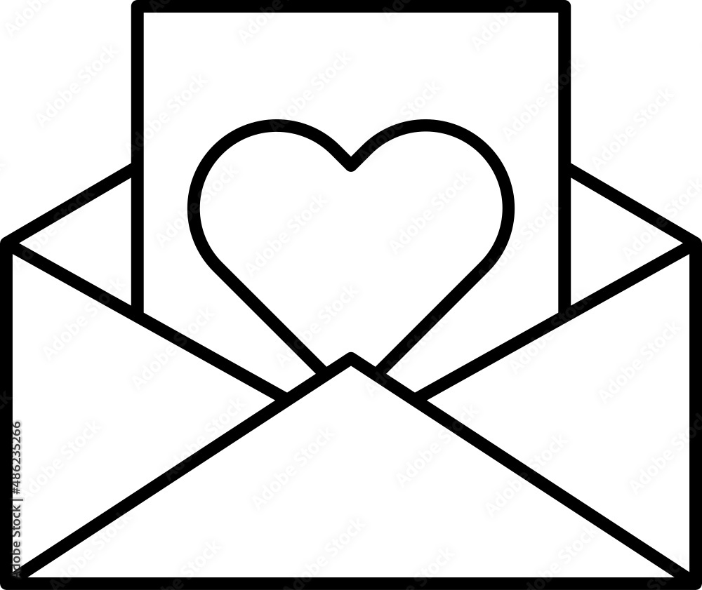 Love message icon Love message icon