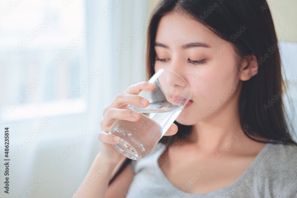asian woman unwell sick coldt ake pills, Health and health insurance concept. asian woman unwell sick coldt ake pills, Health and health insurance concept.