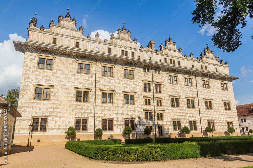 Fototapeta premium Litomysl renaissance palace, Czech Republic