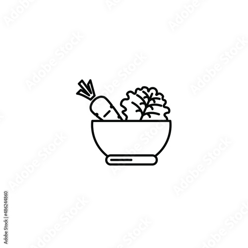 dietary fiber icons symbol vector elements for infographic web