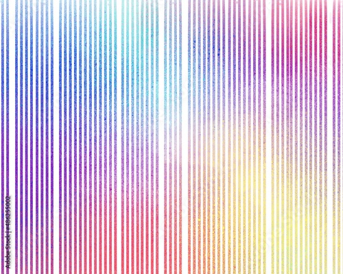 abstract geometric background with bright multicolored stripes and white thin and thick stripes