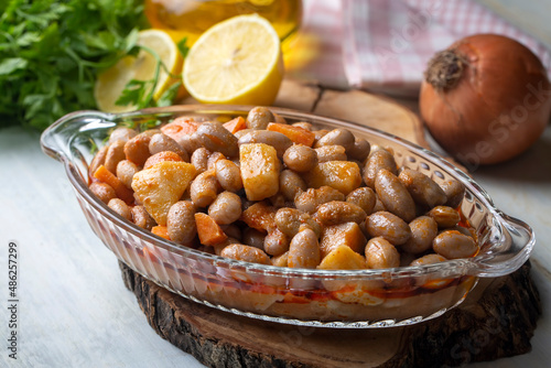 Cranberry Bean Stew Turkish...