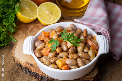 Cranberry Bean Stew Turkish...