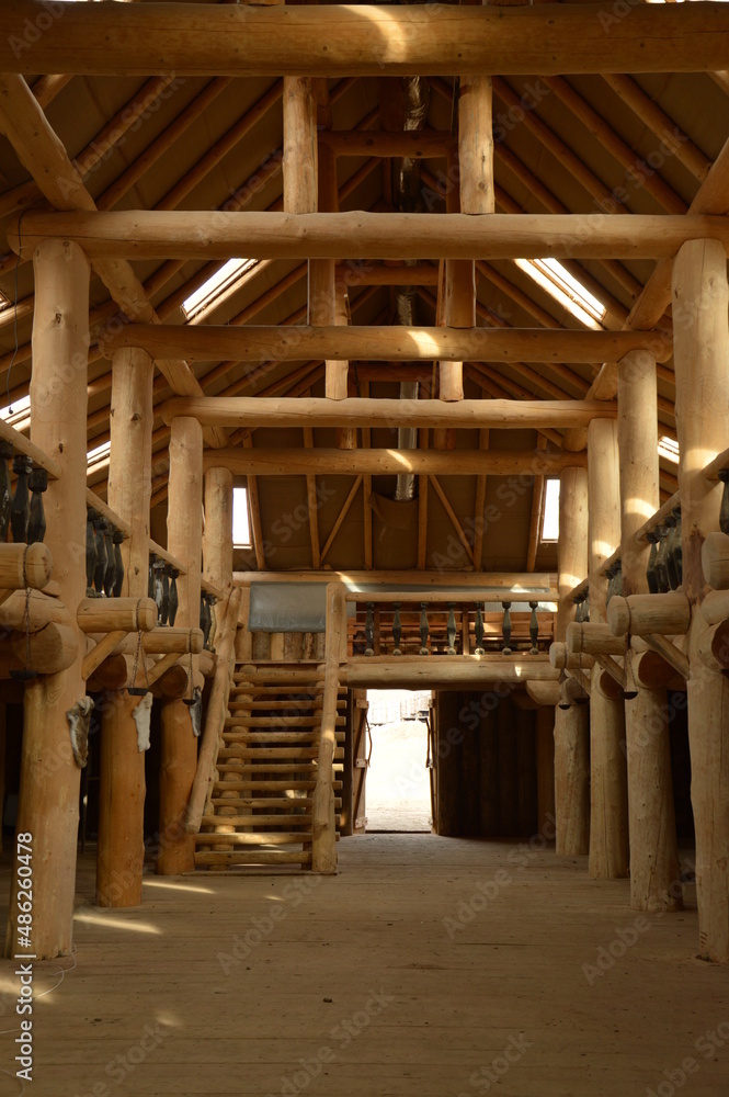 Viking Village Wooden 