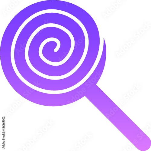 Lolly Glyph Gradient 