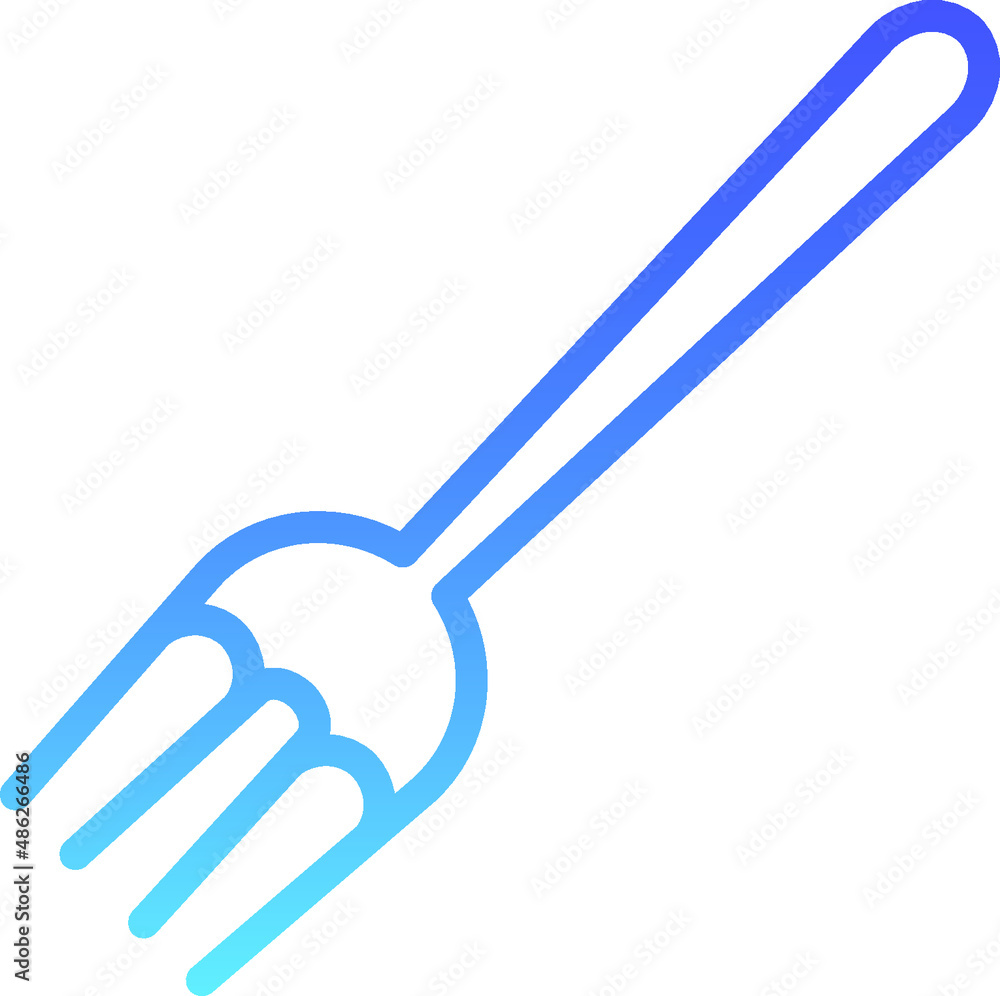 Fork Line Gradient Fork Line Gradient