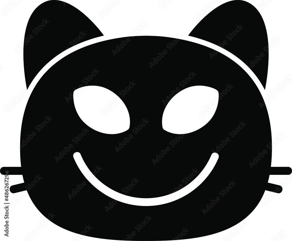 cat devil I Glyph Icon cat devil I Glyph Icon