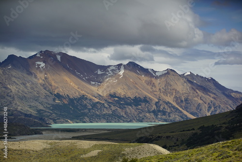 lake in the mountains, Perito Moreno  photo