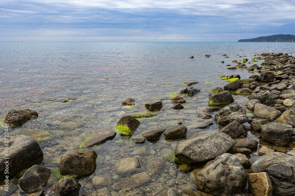 Fox Bay is a bay of the Black Sea between the Kara-Dag and Megan mountain ranges in the Crimea. Russia.