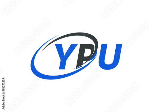 Free Download YPU letter creative modern elegant swoosh logo design - GFXLoad