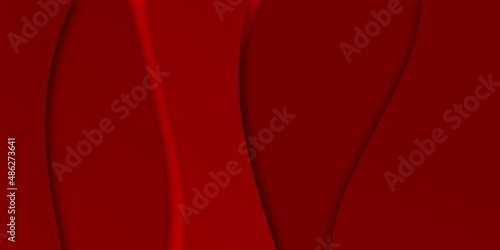 Dark  paper waves abstract banner design. Elegant wavy vector background. Abstract blue sea and beach summer background with paper waves and seacoast for banner, invitation, poster or web site design.