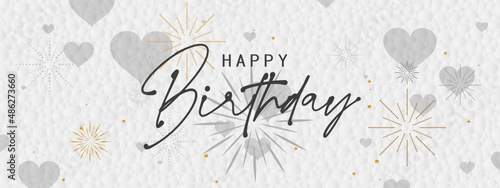happy birthday with cool font	