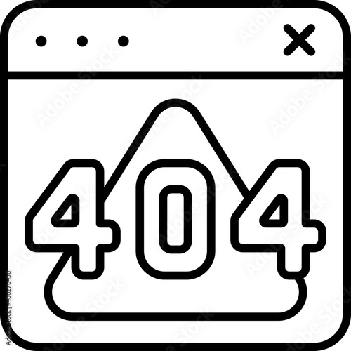 error outline icon
