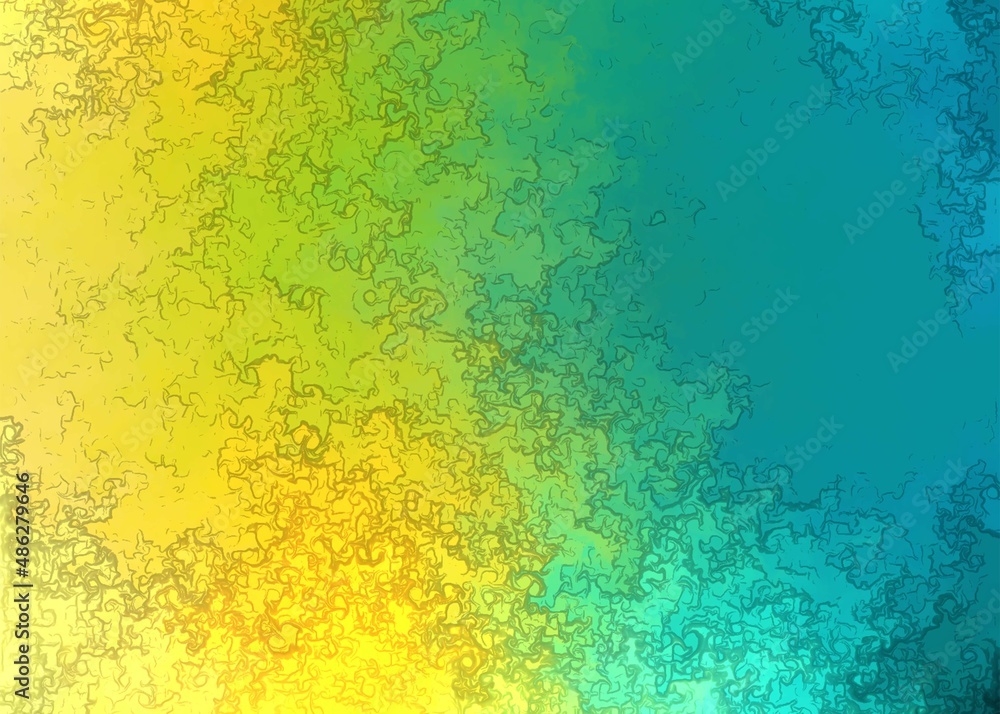 Yellow and green gradient texture background