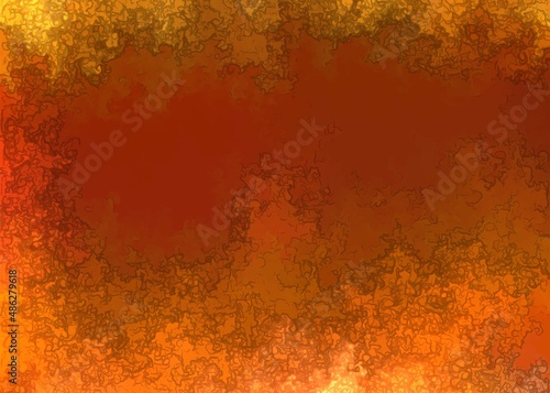 Dark orange gradient texture background