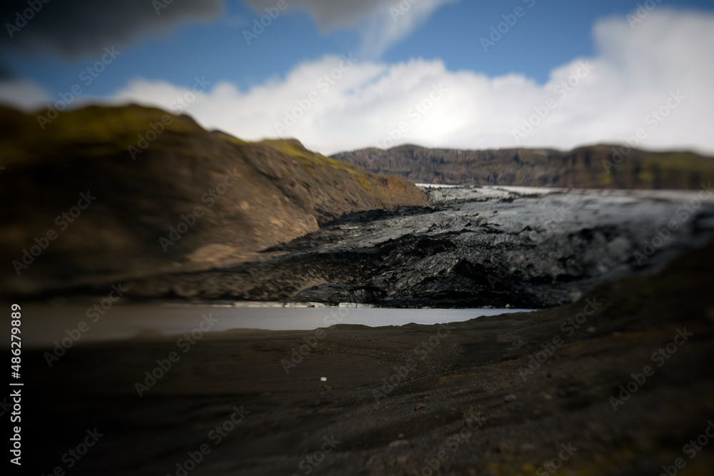 Gletscher Solheimajökull